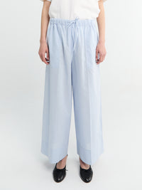 TOTEME - Wide Summer Trousers in Sky