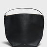 TOTEME - Belted Tote Bag in Black grain