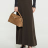 TOTEME - Fluid Jersey Skirt in Pepper