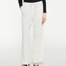 Toteme - Fluid Drawstring Trousers in Off White