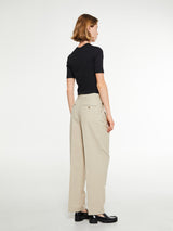 TOTEME - Classic Rib T-Shirt in Black
