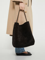TOTEME - Belted Tote Bag in Espresso