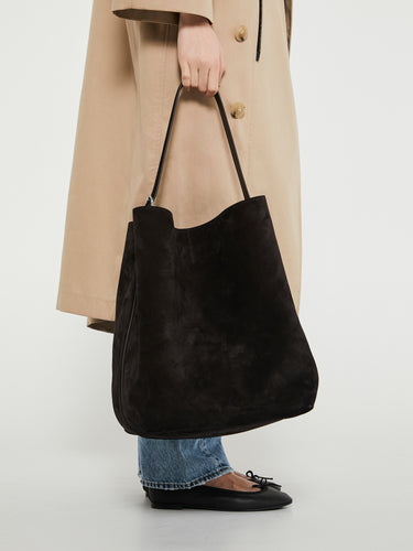 TOTEME - Belted Tote Bag in Espresso