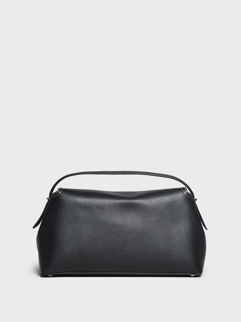 T-Lock Top Handle Bag in Black