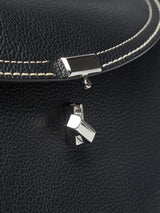 TOTEME - T-Lock Top Handle Bag in Black