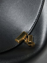 TOTEME - T-Lock Top Handle Bag in Black