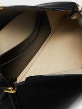 TOTEME - T-Lock Top Handle Bag in Black