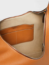 TOTEME - Belt Hobo Bag in Tan Grain