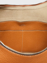 TOTEME - Belt Hobo Bag in Tan Grain