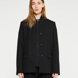 TOTEME - Overlay Suit Jacket in Black