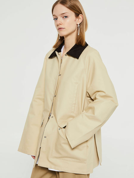 【TOTEME】Summer country coat サマー カントリー コート Summer country jacket peanut – TOTEME