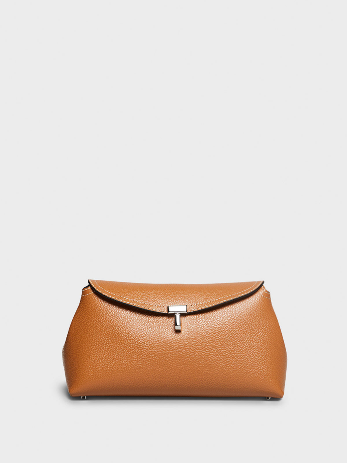 TOTEME - T-Lock Clutch in Tan