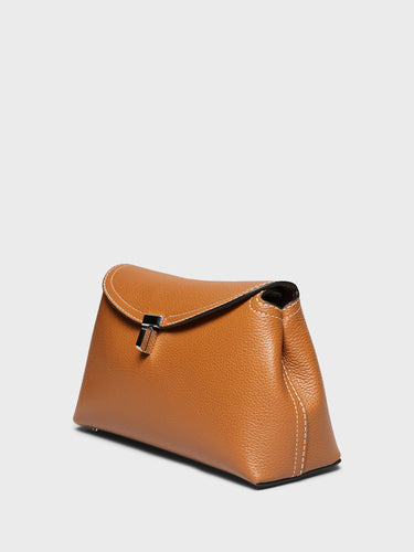 TOTEME - T-Lock Clutch in Tan