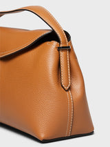 TOTEME - T-Lock Top Handle Bag in Tan