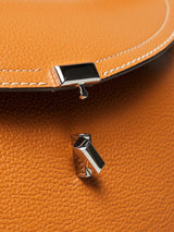 TOTEME - T-Lock Top Handle Bag in Tan