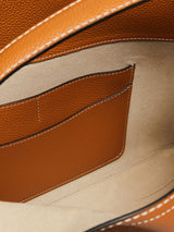 TOTEME - T-Lock Top Handle Bag in Tan