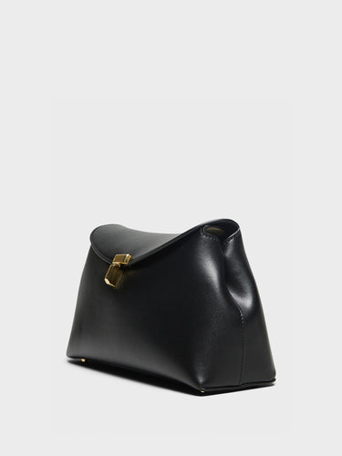 TOTEME - T-Lock Clutch in Black