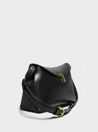 TOTEME - T-Lock Clutch in Black