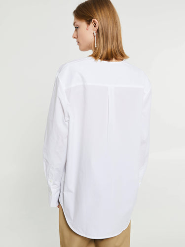 TOTEME - V-Neck Shirt in White