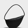 TOTEME - Leather Scooped Sling Bag in Black