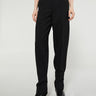 TOTEME - Buckled Slouch Trousers in Black