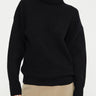 TOTEME - Double-Knit Turtleneck in Black