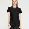 TOTEME - Cap-Sleeve Top in Black