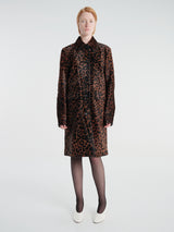 TOTEME - Pony Hair Coat in Leopard