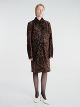 TOTEME - Pony Hair Coat in Leopard
