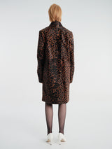 TOTEME - Pony Hair Coat in Leopard