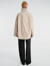 TOTEME - Zipped Country Jacket in Fawn