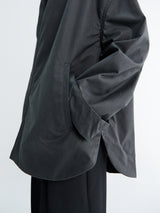 Toteme - Zipped Country Jacket in Washed Black