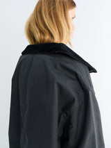 Toteme - Zipped Country Jacket in Washed Black