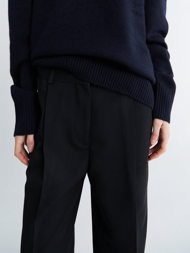 Toteme - Pleat Trousers in Black