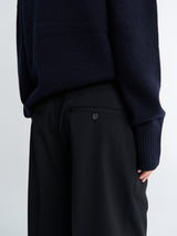 Toteme - Pleat Trousers in Black