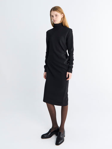 Toteme - Twist Dress in Black