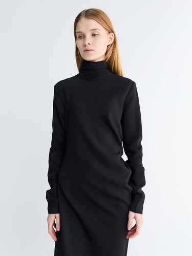 Toteme - Twist Dress in Black