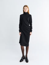 Toteme - Twist Dress in Black