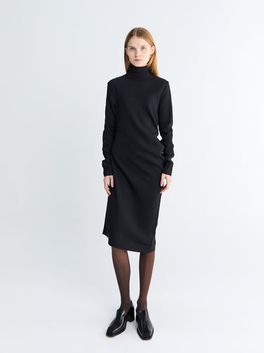 Toteme - Twist Dress in Black