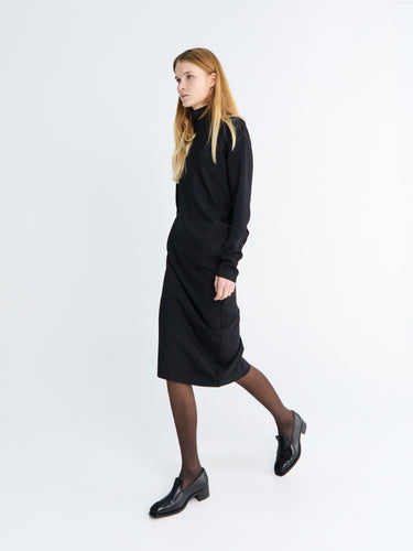 Toteme - Twist Dress in Black