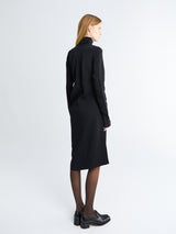 Toteme - Twist Dress in Black