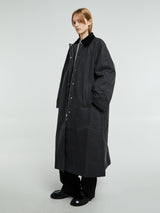 TOTEME - Country Coat in Washed Black