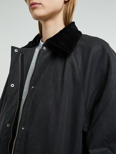 TOTEME - Country Coat in Washed Black
