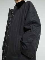 TOTEME - Country Coat in Washed Black