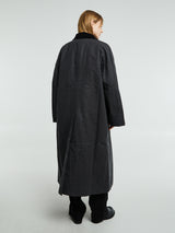 TOTEME - Country Coat in Washed Black
