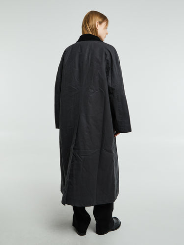 TOTEME - Country Coat in Washed Black