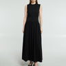 TOTEME - Sleeveless Cotton Tee Dress in Black