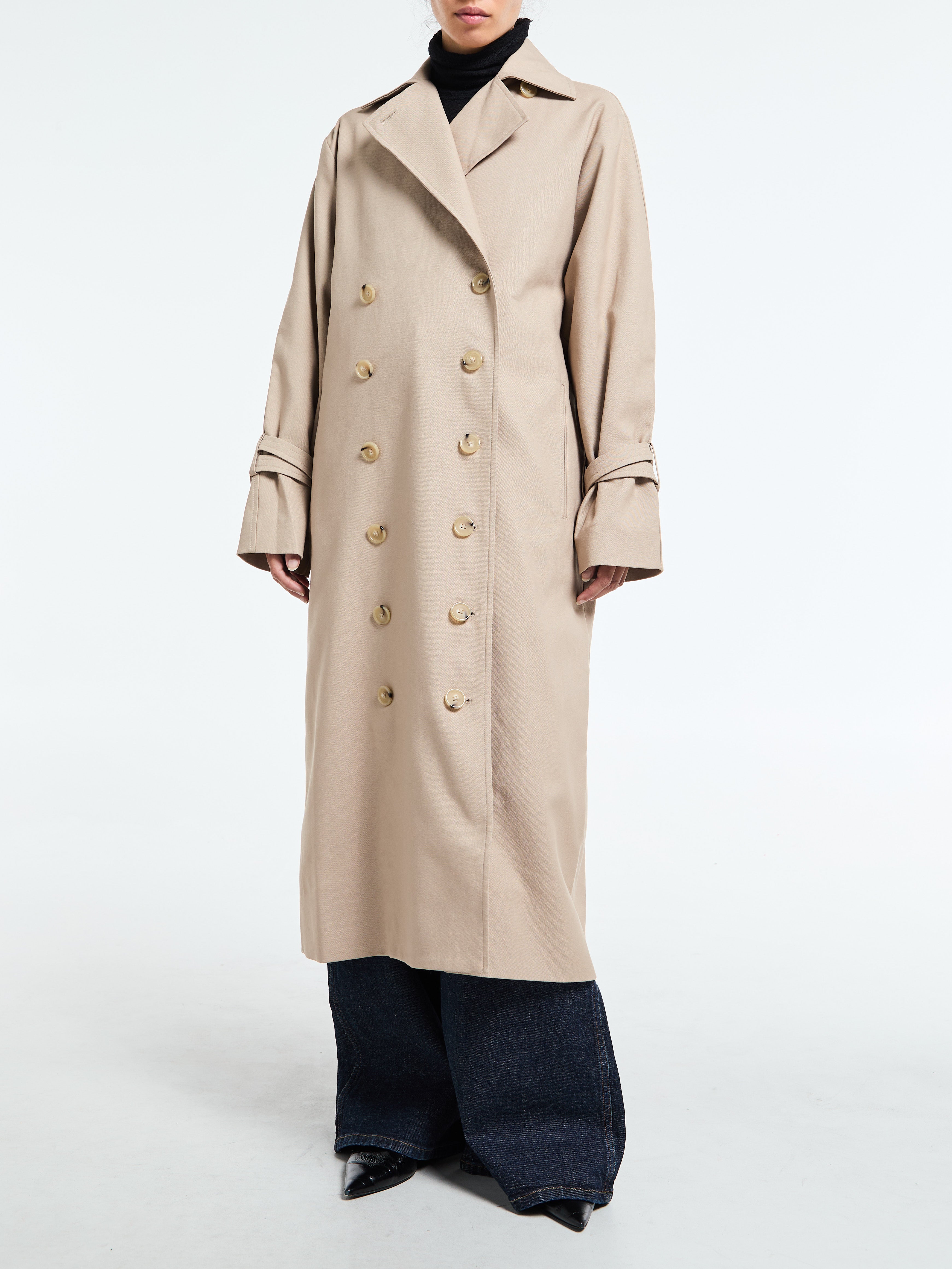 TOTEME - Signature Trench in Khaki