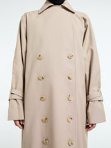 TOTEME - Signature Trench in Khaki