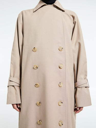TOTEME - Signature Trench in Khaki